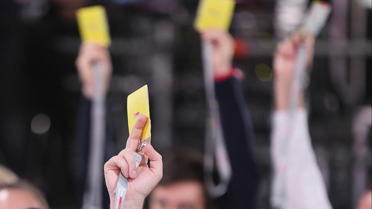 Abstimmung auf FDP-Parteitag (Archiv) - Foto: über dts Nachrichtenagentur