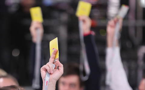 Abstimmung auf FDP-Parteitag (Archiv) - Foto: über dts Nachrichtenagentur