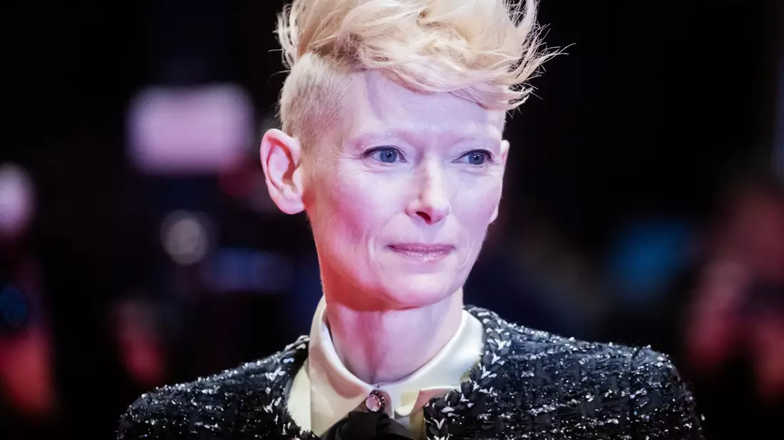 Tilda Swinton betonte ihre Unterstützung für die Kampagne BDS. (Archivbild) - Bild: Christoph Soeder/dpa