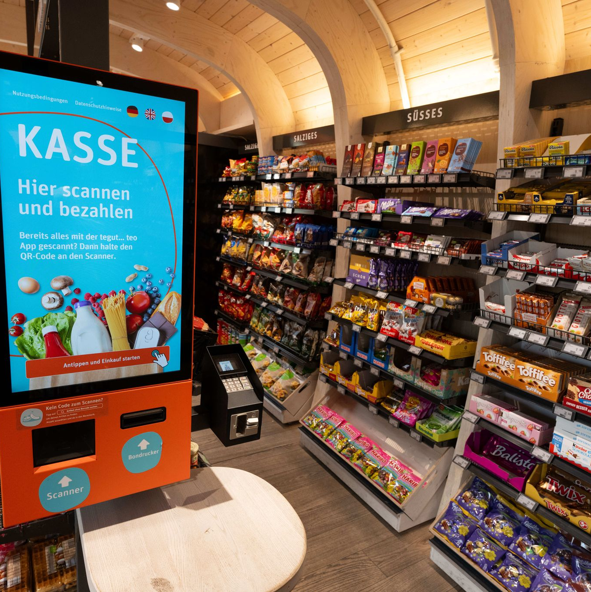 Die Kette Teo gehört zu dem Einzelhandelsunternehmen Tegut. - Foto: Boris Roessler/dpa