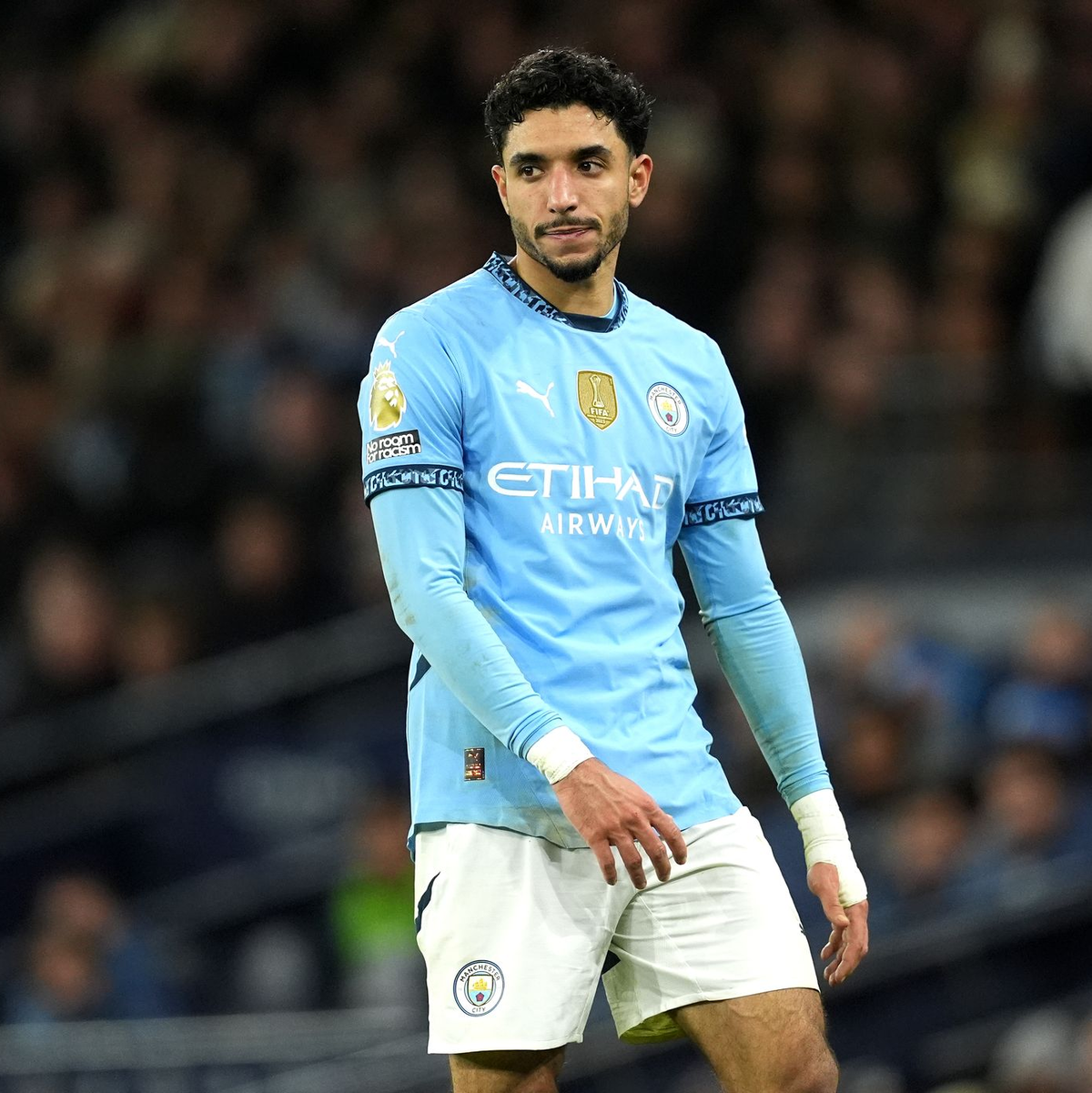 Trifft Omar Marmoush nach seinem Liga-Hattrick auch gegen Real? - Foto: Martin Rickett/PA Wire/dpa