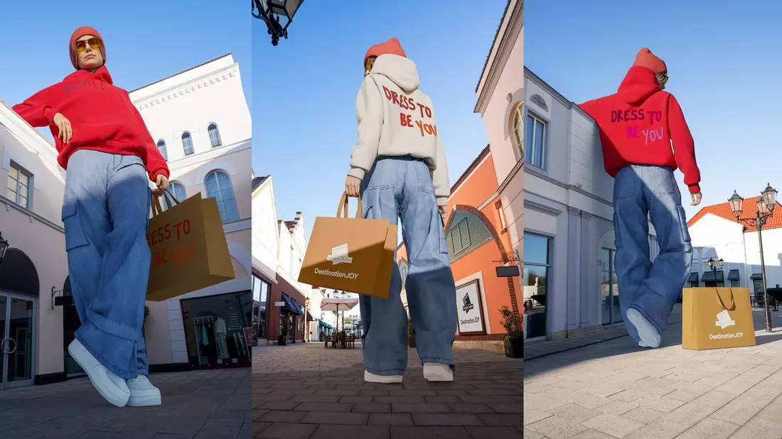Dress To Be You: McArthurGlen feiert Mode, Individualität und Selbstentfaltung / Neuer Kampagnen-Launch mit Dawid Tomaszewski und exklusivem Hoodie als Fashion-Statement - Bild: presseportal.de