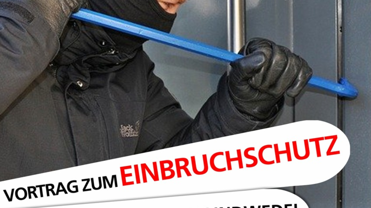 POL-HK: Lindwedel: Vortrag zum Thema Einbruchschutz - Foto: presseportal.de