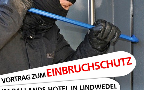 POL-HK: Lindwedel: Vortrag zum Thema Einbruchschutz - Foto: presseportal.de