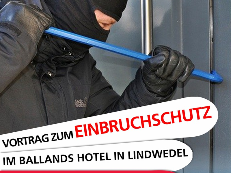 POL-HK: Lindwedel: Vortrag zum Thema Einbruchschutz - Foto: presseportal.de