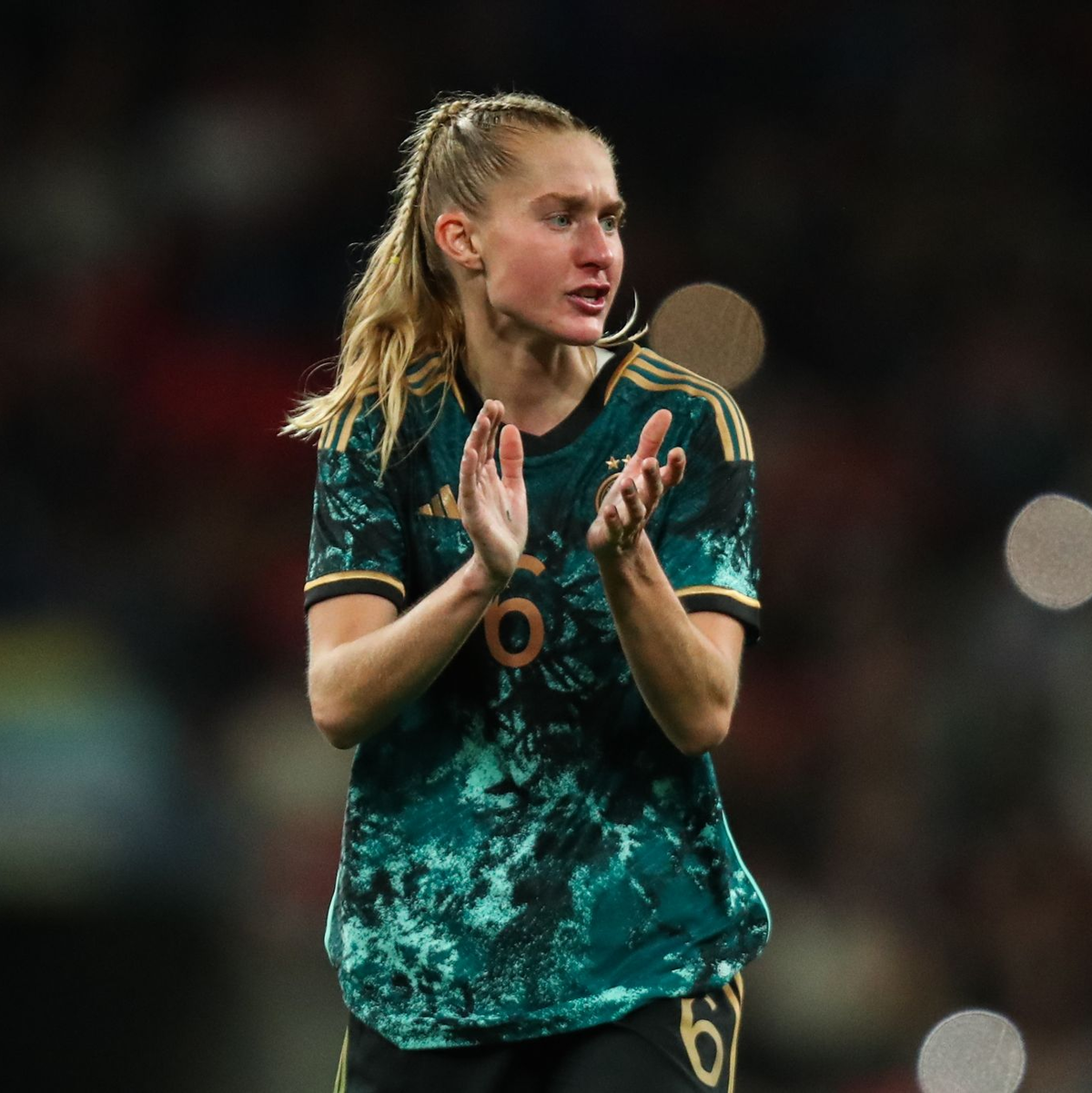 Gwinns Stellvertreterin: Janina Minge. - Foto: Izzy Poles/News Images via ZUMA Press Wire/dpa