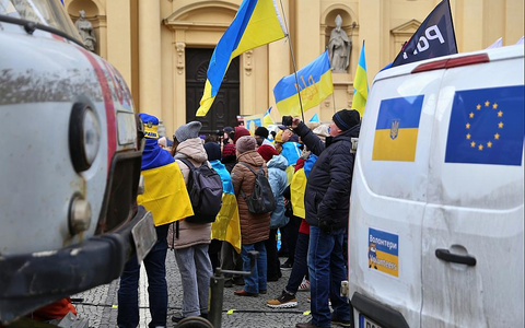 Pro-Ukraine-Demo (Archiv) - Foto: über dts Nachrichtenagentur