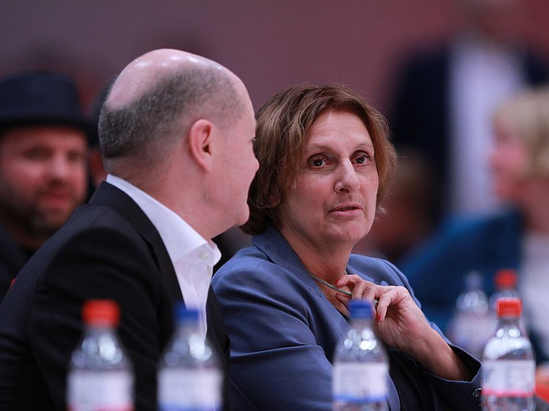 Olaf Scholz und Britta Ernst (Archiv) - Foto: über dts Nachrichtenagentur