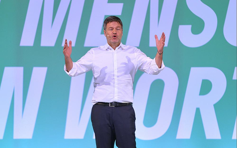 Robert Habeck im Wahlkampf (Archiv) - Foto: über dts Nachrichtenagentur