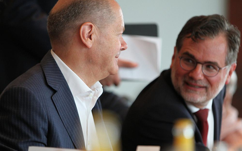 Olaf Scholz und Wolfgang Schmidt (Archiv) - Foto: über dts Nachrichtenagentur