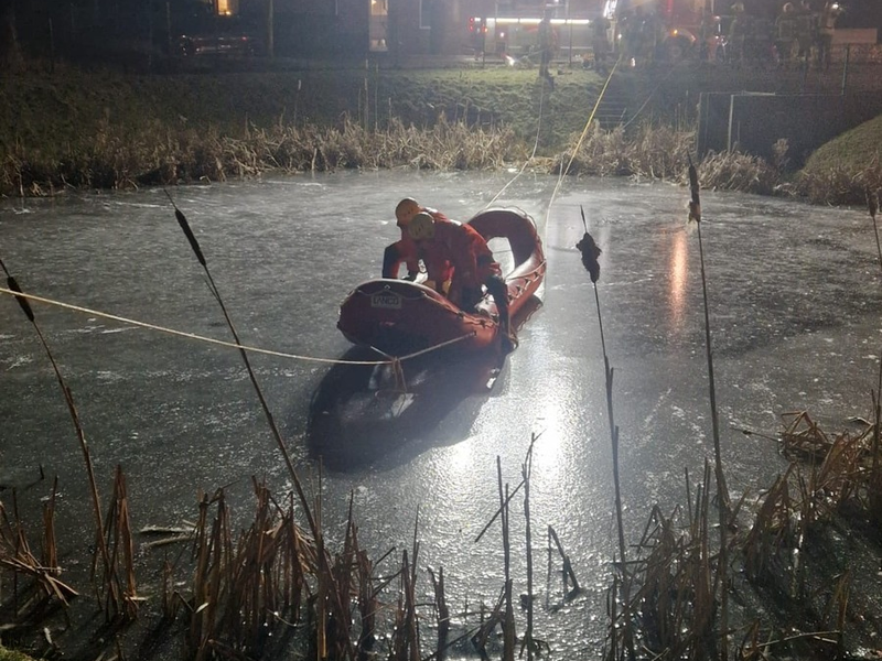 FW-LFVSH: Lebensgefahr: Warnung vor dem Betreten von Eisflächen - Foto: presseportal.de