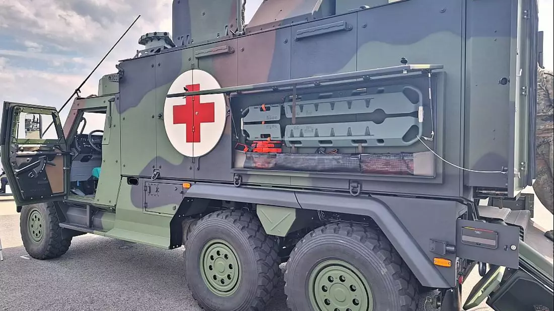 Sanitätsfahrzeug der Bundeswehr (Archiv) - Bild: über dts Nachrichtenagentur