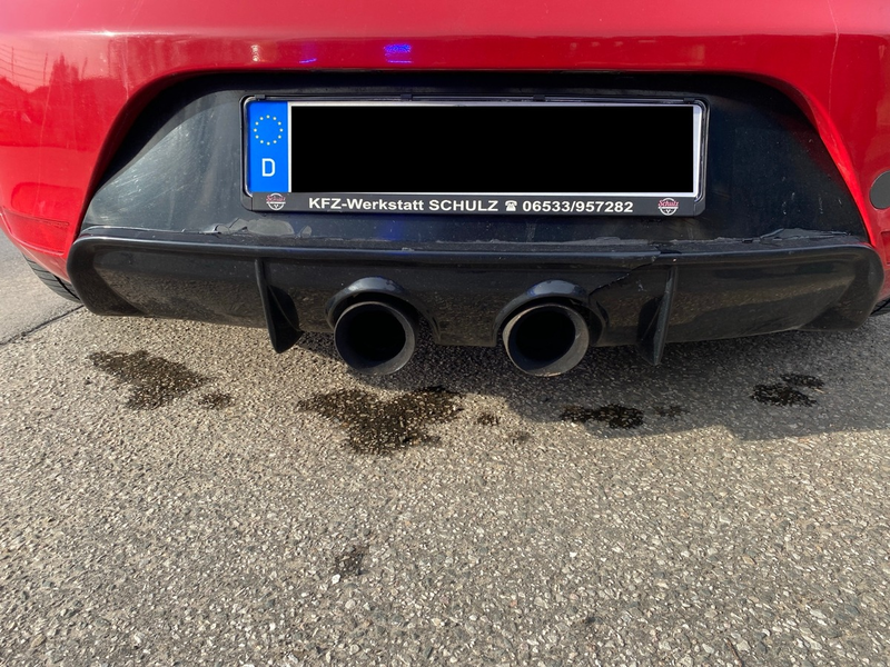 POL-PDTR: illegale Manipulation an Auspuff - Foto: presseportal.de