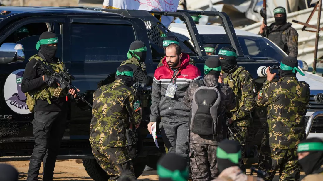 Israels Armee hat nach eigenen Angaben den Entführer von Jarden Bibas getötet. (Archivbild) - Bild: Abdel Kareem Hana/AP/dpa