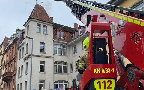 FW Konstanz: Kaminbrand - Foto: presseportal.de