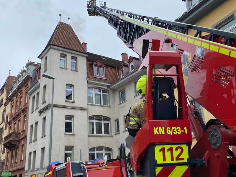 FW Konstanz: Kaminbrand - Foto: presseportal.de