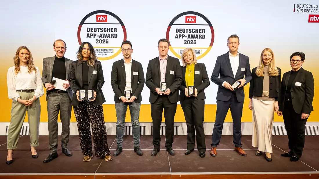 Deutscher App-Award 2025 für die Continentale RechnungsApp - Bild: presseportal.de