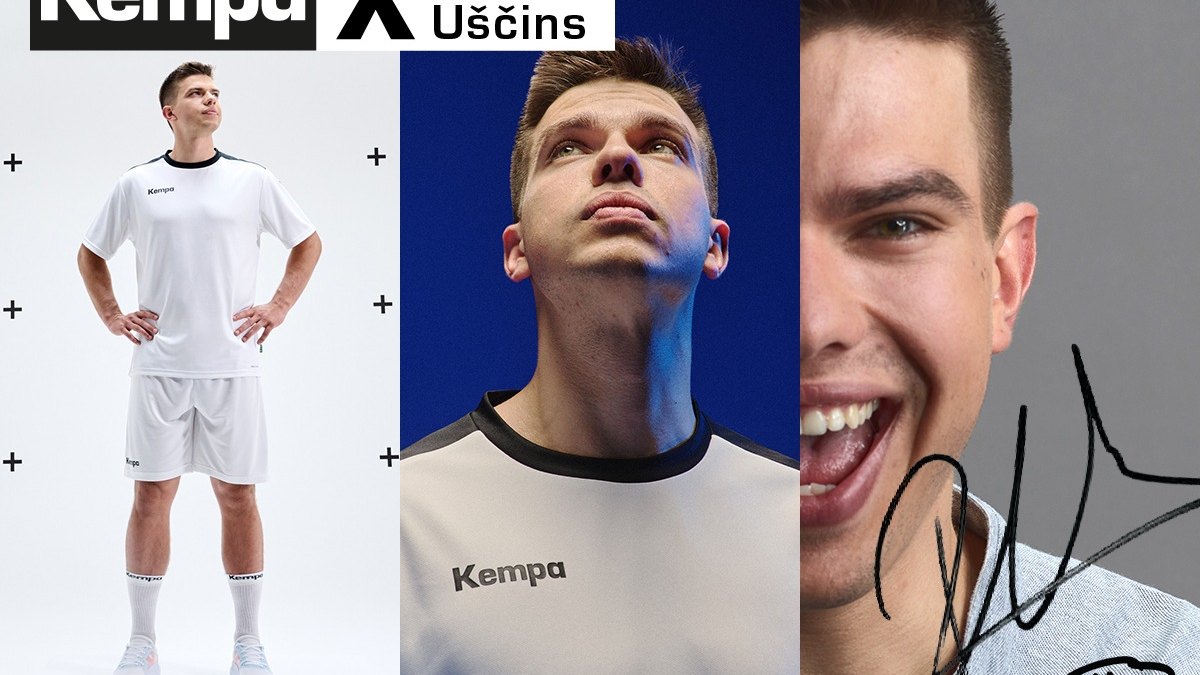 Kempa verlängert Partnerschaft mit Handball-Talent Renars Uscins - Foto: presseportal.de