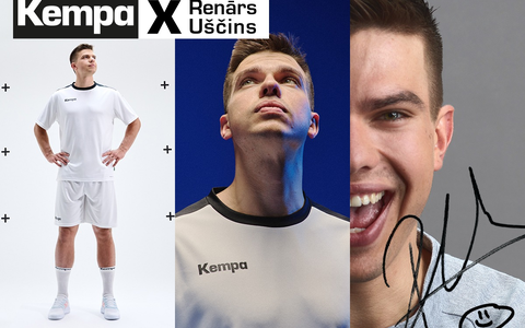 Kempa verlängert Partnerschaft mit Handball-Talent Renars Uscins - Foto: presseportal.de