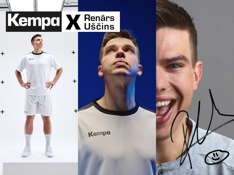 Kempa verlängert Partnerschaft mit Handball-Talent Renars Uscins - Foto: presseportal.de