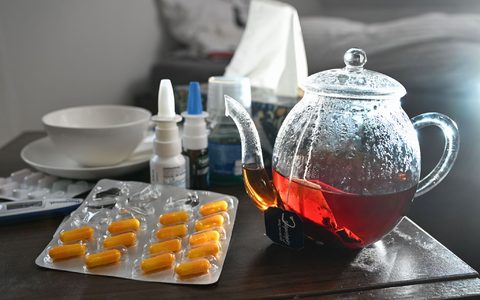 In Deutschland leiden derzeit rund 7,5 Millionen Menschen an einer akuten Atemwegsinfektion (Symbolbild). - Foto: Bernd Weißbrod/dpa