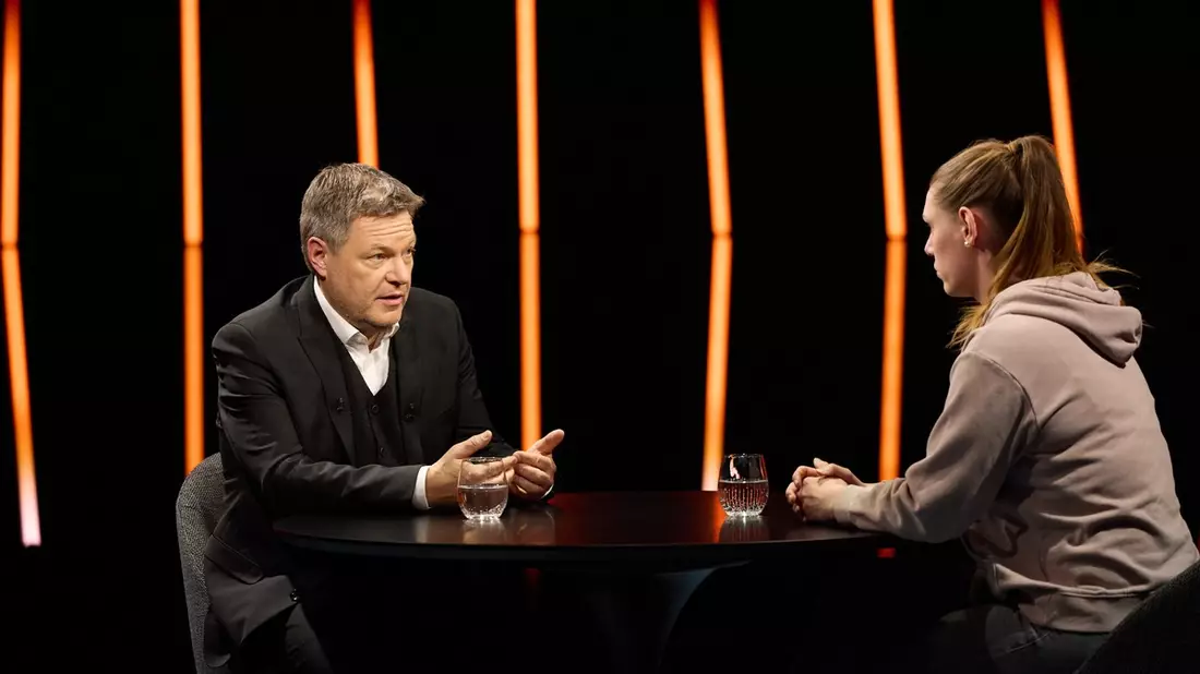Robert Habeck Liska Wahl-Countdown - Bild: Joyn/Svenja Blobel, presseportal.de