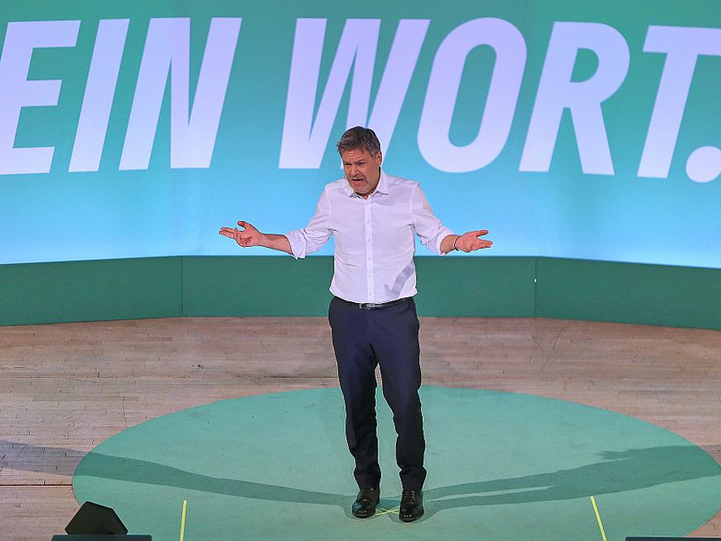 Robert Habeck im Wahlkampf (Archiv) - Foto: über dts Nachrichtenagentur