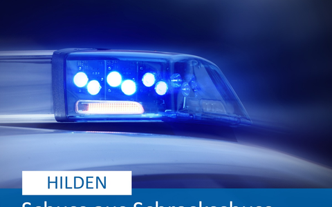 POL-ME: Schuss aus Schreckschusswaffe löste Polizeieinsatz aus - 2502084 - Foto: presseportal.de