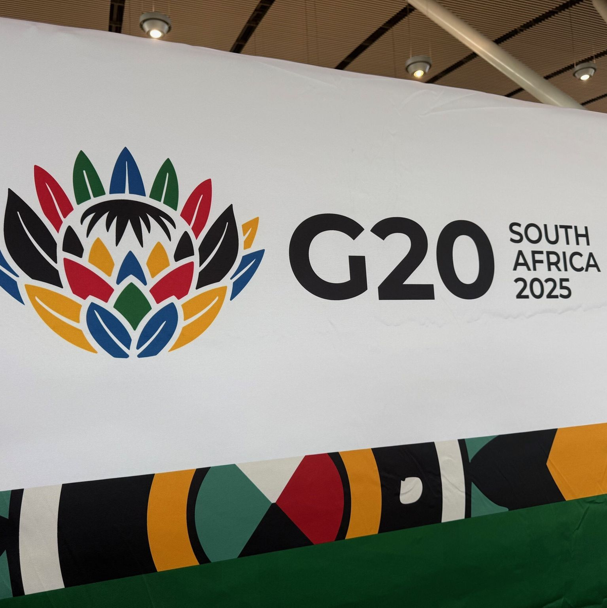  Das G20-Außenministertreffen hat in Johannesburg, Südafrika, begonnen. - Foto: Kristin Palitza/dpa