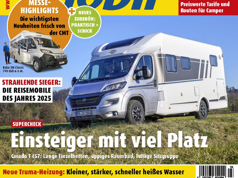 promobil-Leserwahl: Wohnmobilisten wählen ihre Stellplätze des Jahres 2025 - Foto: presseportal.de