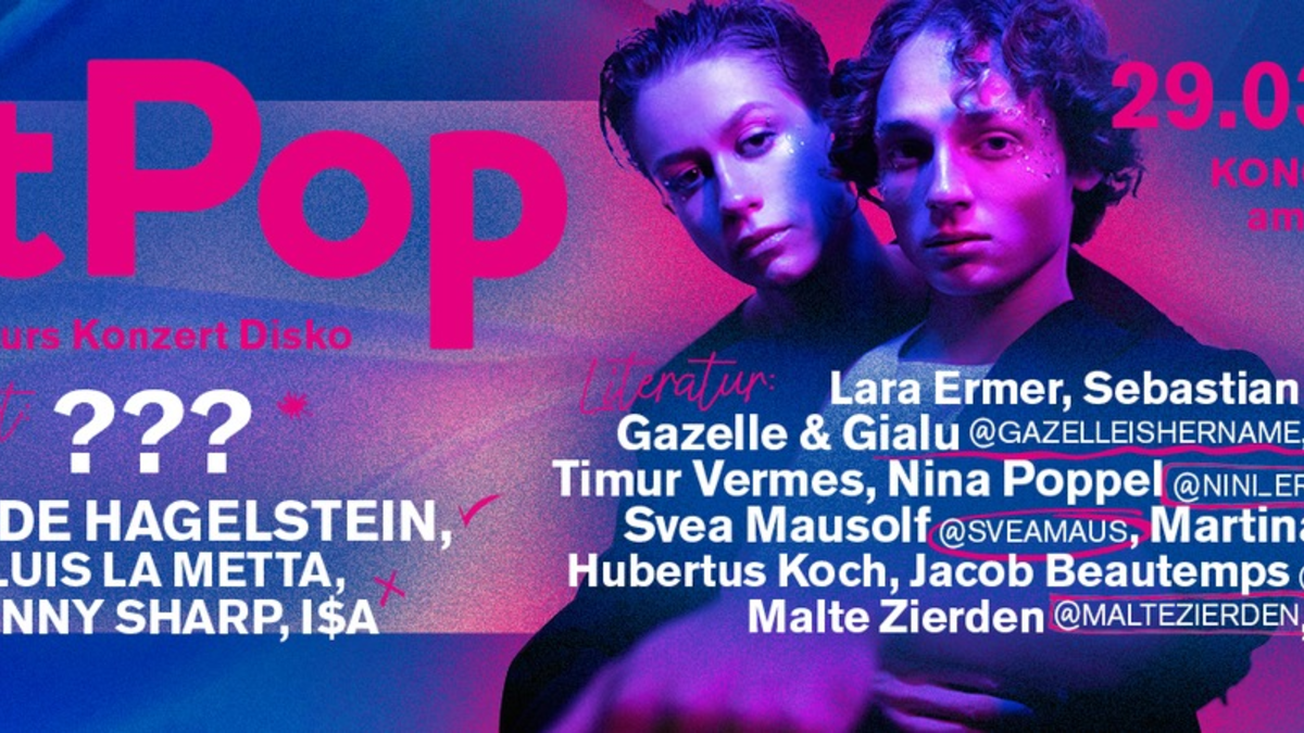 Die LitPop 2025 von MDR und ARTE zur Leipziger Buchmesse: Literatur und Musik bis in die Morgenstunden - Foto: presseportal.de