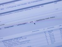 Seit dem 15. Januar erhalten alle Kassenpatienten eine ePA - außer sie widersprechen. (Archivbild) - Foto: Rolf Vennenbernd/dpa-Pool/dpa