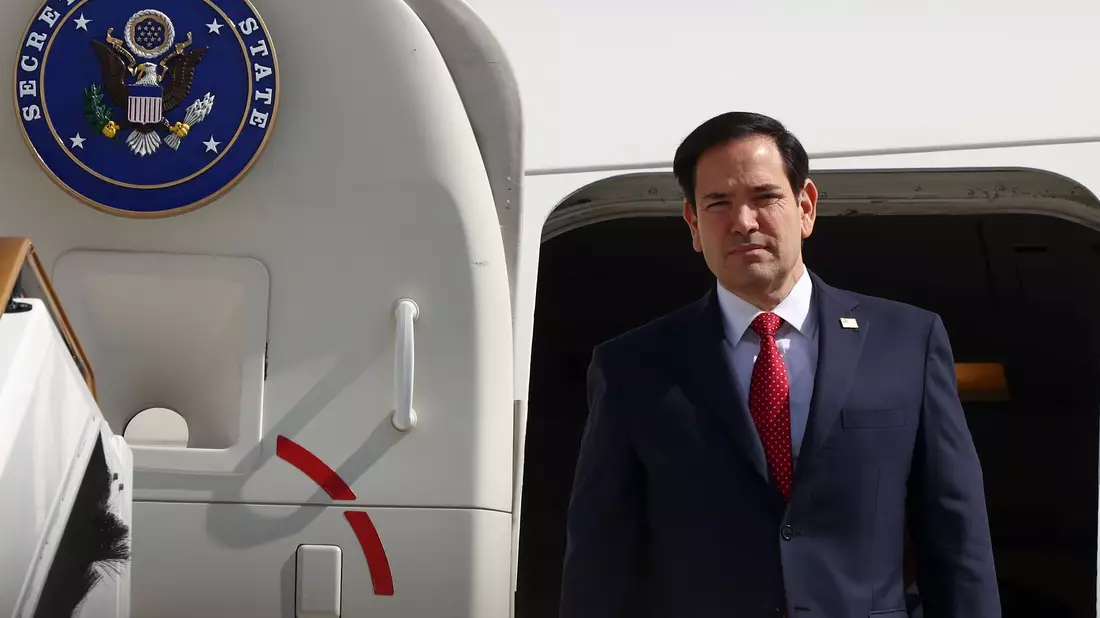 US-Außenminister Rubio fordert, dass die Hamas «ausgerottet» wird. (Archivbild) - Bild: Evelyn Hockstein/Pool Reuters/AP/dpa
