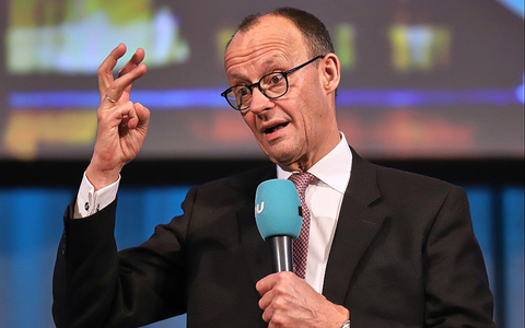 Friedrich Merz am 18.02.2025 - Foto: über dts Nachrichtenagentur