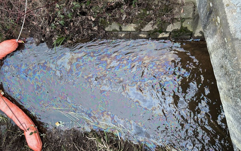 POL-PDLD: Venningen - Gewässerverunreinigung - Foto: presseportal.de