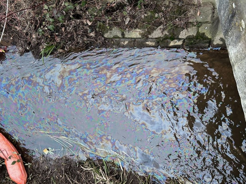 POL-PDLD: Venningen - Gewässerverunreinigung - Foto: presseportal.de