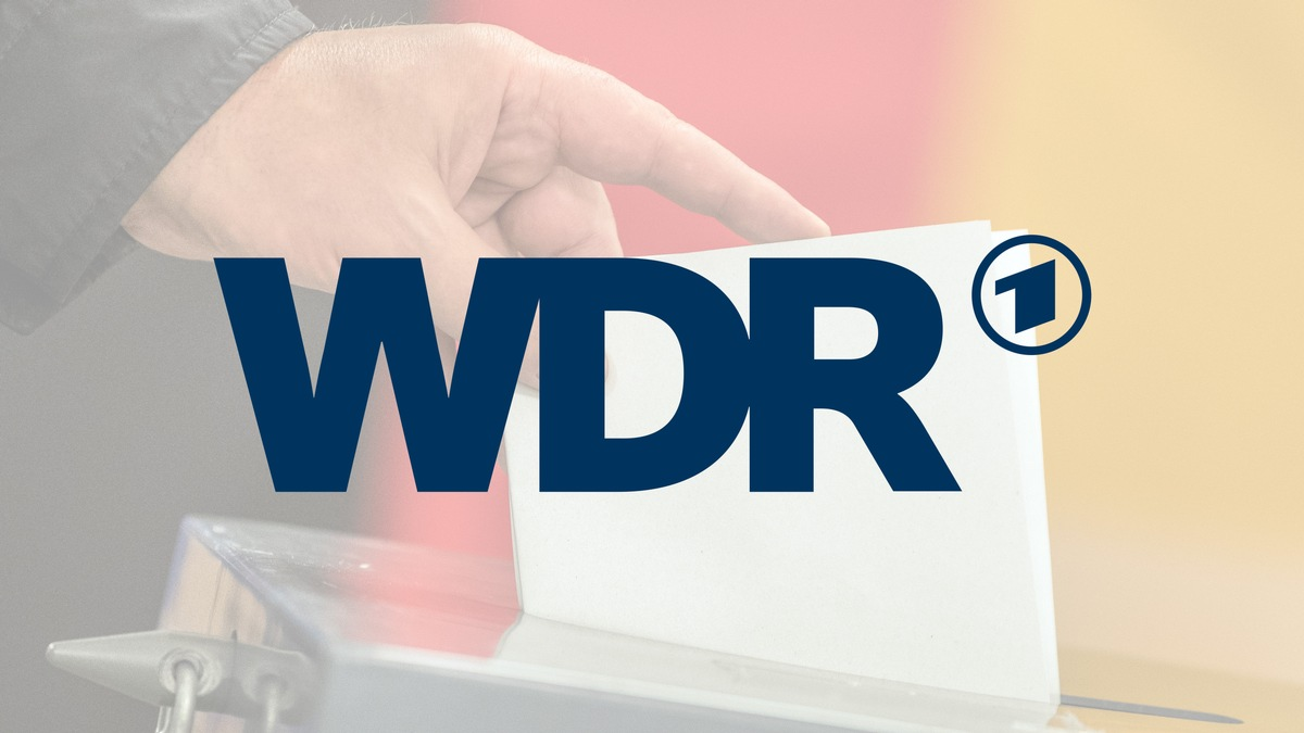Bestens informiert in NRW: Die Bundestagswahl im WDR - Foto: presseportal.de