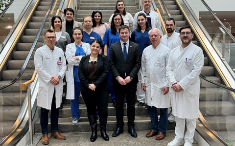 Über Austausch und Zukunftsperspektiven - Botschafter der Republik Nordmazedonien besucht den RHÖN-KLINIKUM Campus Bad Neustadt - Foto: presseportal.de Über Austausch und Zukunftsperspektiven - Botschafter der Republik Nordmazedonien besucht den RHÖN-KLINIKUM Campus Bad Neustadt - Foto: presseportal.de