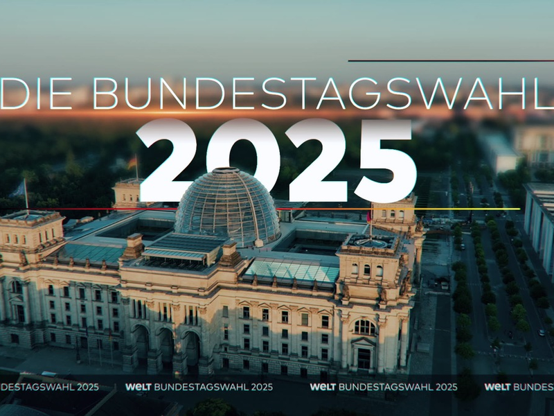 Deutschland hat die Wahl / WELT TV am Wahlsonntag - Foto: presseportal.de