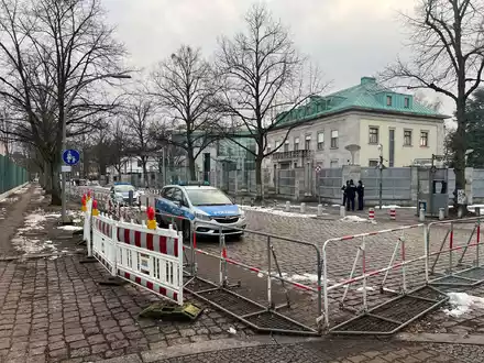 Ein 18-Jähriger soll einen Anschlag auf die israelische Botschaft geplant haben. - Foto: Julius-Christian Schreiner/-/dpa