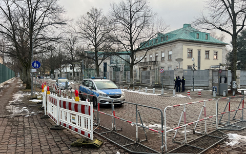 Ein 18-Jähriger soll einen Anschlag auf die israelische Botschaft geplant haben. - Foto: Julius-Christian Schreiner/-/dpa