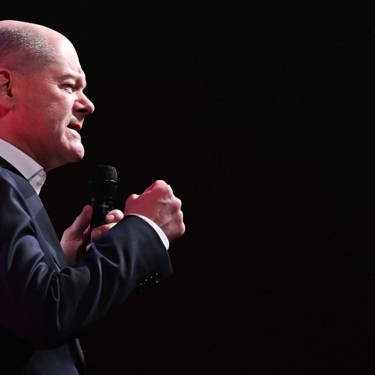 Scholz hofft auf Schub im Wahlkampffinale.  - Foto: Fabian Strauch/dpa