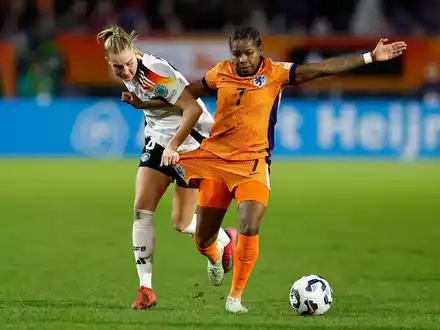 Lea Schüller traf zum zwischenzeitlichen 1:1. - Foto: Toin Damen/dpa
