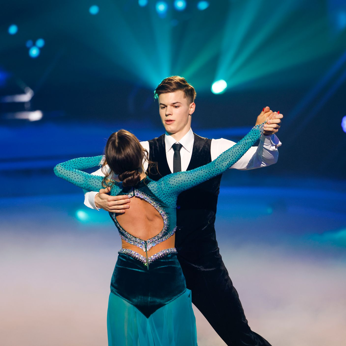 Taliso Engel  war der Publikumsliebling zum Start von «Let's Dance» . - Foto: Thomas Banneyer/dpa