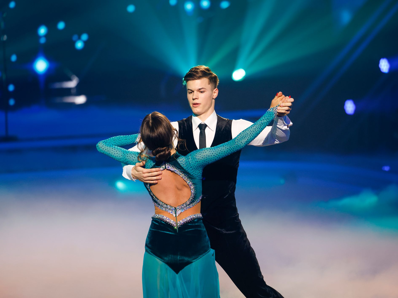 Taliso Engel  war der Publikumsliebling zum Start von «Let's Dance» . - Foto: Thomas Banneyer/dpa