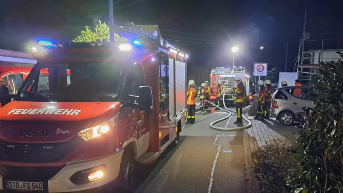 FW Stockach: Gemeldeter Gebäudebrand - Bild: presseportal.de
