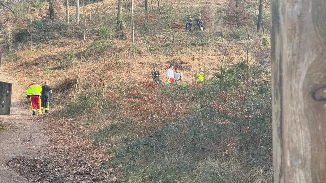 FW Kranenburg: Mountainbiker schwer verletzt im Reichswald - Bild: presseportal.de