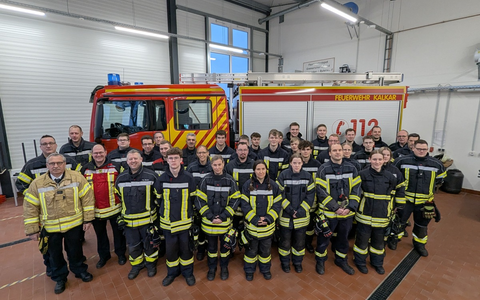 FW-KLE: Erfolgreicher Abschluss der Module 3 und 4 der Grundausbildung für Einsatzkräfte in der Freiwilligen Feuerwehr - Foto: presseportal.de