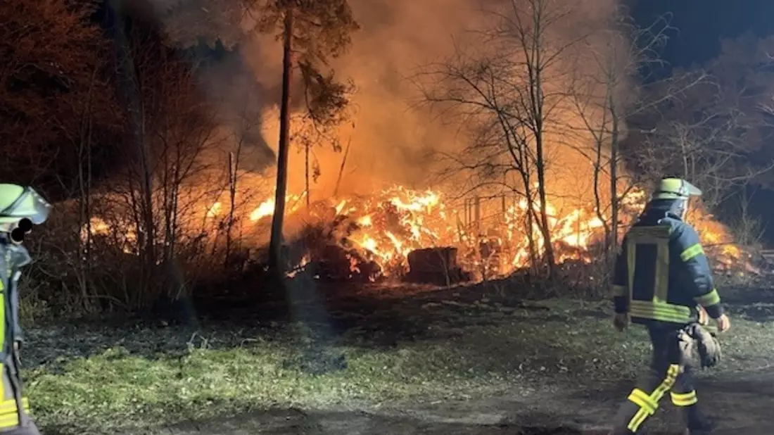 POL-CE: Brand einer Scheune neben der ehemaligen JVA Salinenmoor - Bild: presseportal.de