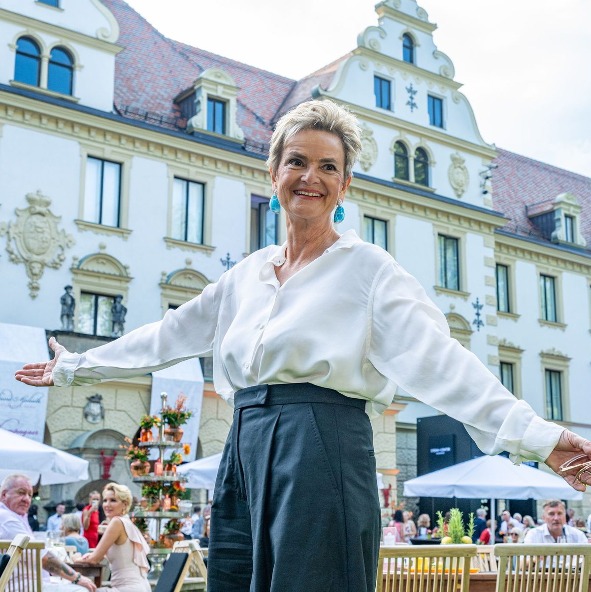 Im Sommer ist Gloria von Thurn und Taxis Gastgeberin bei den Regensburger Schlossfestspielen. (Archivbild) - Foto: Armin Weigel/dpa